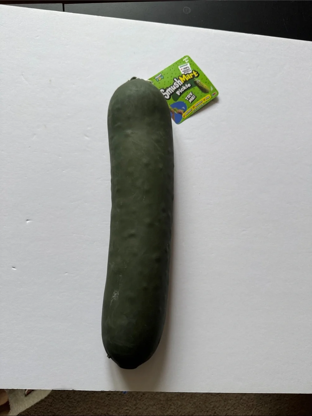 SmashMarts Pickle Plush - Dark Olive Green